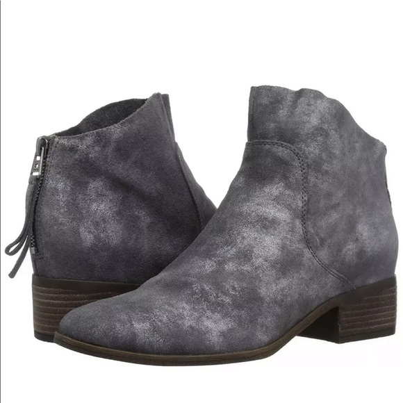 Lucky Brand Shoes - Lucky Lahela Charcoal Grey suede boots 10